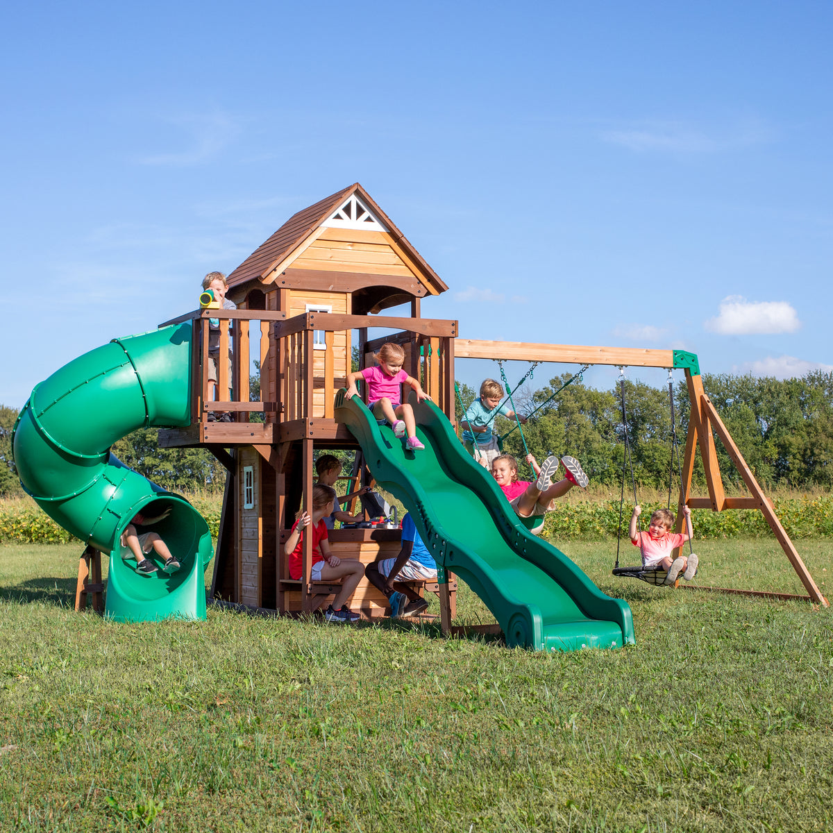 Cedar Cove Swing Set: the places the safety standard checks