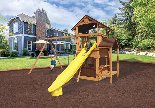 Olympian Outlook XL 2B – Woodlit Swing Sets