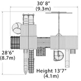 Treehouse Combo Swing Set