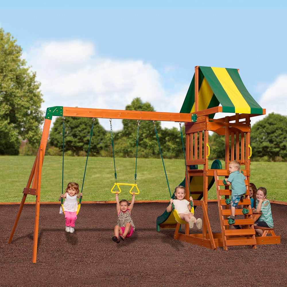 Prestige wooden Swing Set